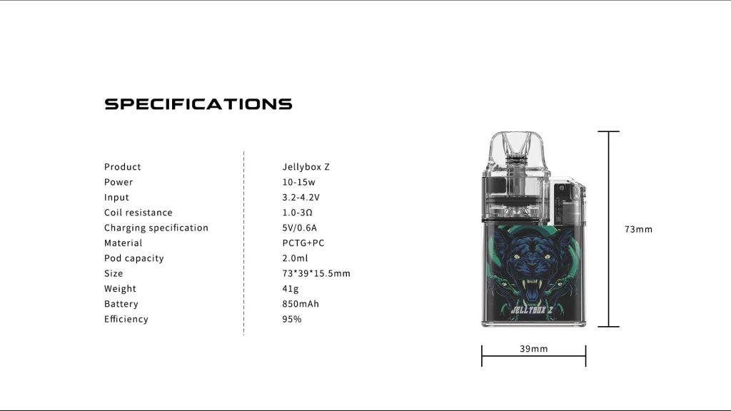 Jellybox Z Spec