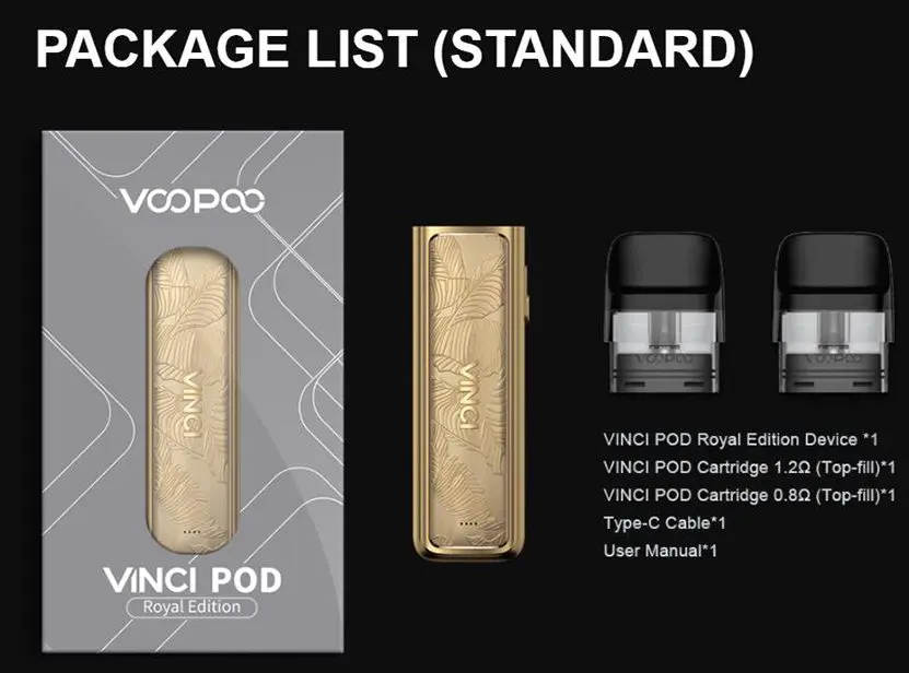 Vinci Pod Royal Package