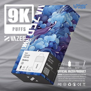 Vazer 9K 9000 Puffs - Blueberry