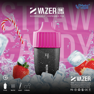 Vazer 9K 9000 Puffs - Strawberry Candy